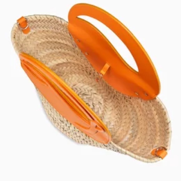 Christian Louboutin Small Biloumoon Basket Bag in Raffia - Picture 3 of 5